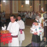 Oferirea darurilor la Liturghia pontifical