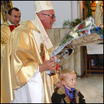 10 octombrie, Nuniul apostolic la oferirea darurilor