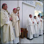 Episcopii i o parte din preoii concelebrani