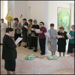 29 aprilie 2006: ntlnire a terezinelor din Romnia la Casa "Sf. Iosif" din Iai (foto: Ovidiu Biog)