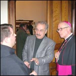 11 decembrie 2006: Bucureti (Nuniatura apostolic): Lansarea crii "Un buchet de laude pentru papa Ioan Paul al II-lea"