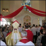 3 iunie 2007: Iai ("Sf. Tereza"): Sub adierea Duhului Sfnt i privind la Maria (foto: Ovidiu Biog)
