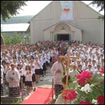 17 iunie 2007: Administrarea Mirului n Parohia Ploscueni