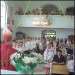 30 iunie 2007: Administrarea Mirului n Filiala Plea a Parohiei Poiana Micului