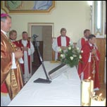 14 iulie 2007: Administrarea Mirului n Parohia Trebe