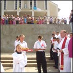 15 iulie 2007: Administrarea Mirului n Parohia Frceni
