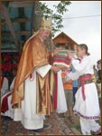 25 august 2007: Cleja II: Sfinirea casei parohiale i a primriei