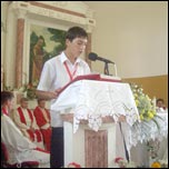 9 septembrie 2007: Administrarea Mirului n Parohia Tra