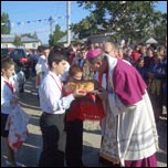23 septembrie 2007: Administrarea Mirului n Parohia Hui - "Sf. Anton"