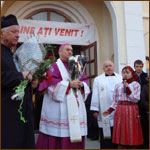 1-2 decembrie 2007: Vizit pastoral n Parohia Tmeni