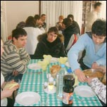 9 februarie 2008: Luncani: Zi de reculegere cu tinerii din Bacu