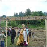 18 iunie 2008: Poiana Micului: Sfinirea pietrei de temelie a bisericii "Divina ndurare"