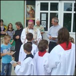 22 iunie 2008: Vizit pastoral n filiala Valea Lupului a Parohiei "Sf. Anton de Padova" din Iai