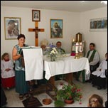 22 iunie 2008: Vizit pastoral n filiala Valea Lupului a Parohiei "Sf. Anton de Padova" din Iai (foto: Cristian Lisacovschi)