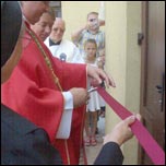 21 iunie 2008: Administrarea Mirului n Parohia Roman "Isus Bunul Pstor"