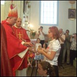 13 iulie 2008:  Administrarea Mirului n Parohia Vatra Dornei
