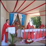 20 iulie 2008: Administrarea Mirului n Parohia Gheraesti