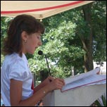 20 iulie 2008: Administrarea Mirului n Parohia Gheraesti