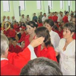 9 august 2008: Administrarea Mirului n Parohia Nicoreti