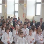 20 septembrie 2008: Administrarea Mirului n Parohia Piatra Neam "Sf. Tereza a Pruncului Isus"