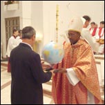 28 octombrie 2008: Bacu: Mandat misionar pentru trei tineri