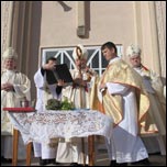 9 noiembrie 2008: Cleja: Sfinirea unei noi biserici