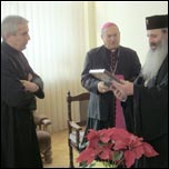 15 ianuarie 2009: Iai: Vizita PS Teofan, mitropolitul Moldovei i Bucovinei, la Institutul Teologic Romano‑Catolic "Sf. Iosif"