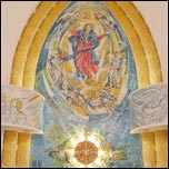 10 mai 2009: Iai: Noi mozaicuri n catedrala "Sfnta Fecioar Maria, Regin"