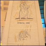 10 mai 2009: Iai: Noi mozaicuri n catedrala "Sfnta Fecioar Maria, Regin"
