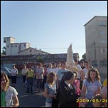 31 mai 2009: Roman: ncheierea lunii mai n Parohia "Isus Bunul Pstor"