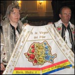 31 mai 2009: Zaragoza (Spania): Ziua de Rusalii - ziua oferirii mantiei romnilor