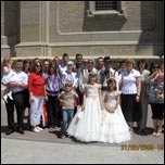 31 mai 2009: Zaragoza (Spania): Ziua de Rusalii - ziua oferirii mantiei romnilor