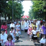 14 iunie 2009: Focani: Procesiune solemn cu preasfntul sacrament