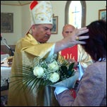 19 iunie 2009: Sfinirea bisericii i dedicarea altarului din filiala Falcu a Parohiei Rdui