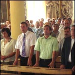 2 august 2009: Rotunda: Consacrarea altarului i sfinirea bisericii "Sf. Francisc din Assisi"