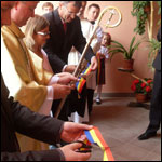 6 august 2009: Buruieneti: Sfinirea noii case parohiale