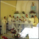 22 august: Garoafa: Consacrarea altarului i sfinirea bisericii
