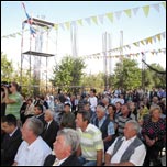 26 septembrie 2009: Bacu: Sfinirea pietrei de temelie la noua biseric