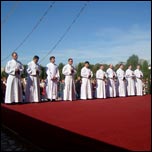 4 octombrie 2009: Roman: Sfiniri de diaconi la Institutul Teologic Franciscan