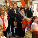 10 octombrie 2009: Administrarea Mirului n Parohia Dancu