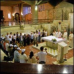 Nazaret: Celebrarea sfintei Liturghii n Bazilica Bunei Vestiri
