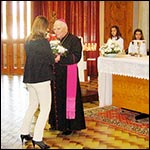 1 noiembrie 2009: Pordenone: Un episcop n vizit la comunitatea catolic romn
