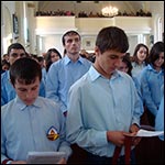 6 decembrie 2009: Pustiana: Depunerea adeziunii la Aciunea Catolic