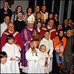 6 decembrie 2009: Kln: Vizita episcopului Aurel Perc la comunitatea romneasc