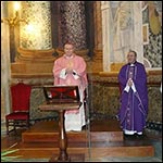 13 decembrie 2009: Roma: Vizita PS dr. Ioan Robu la comunitatea romn catolic