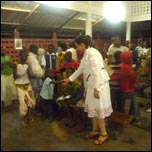 31 decembrie 2009: Djbonoua (Coasta de Filde): La cumpna dintre ani