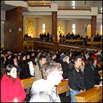 11 martie 2010: Bacu: Liceenii mpreun la Calea sfintei cruci