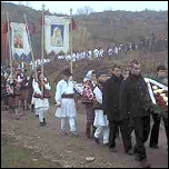 Imagini de la ceremonia inmormantarii