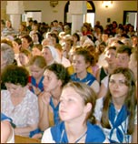 ntlnirea Naional a Tineretului Catolic. Prima zi
