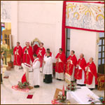 4 mai 2006: Administrarea Mirului n Parohia "Adormirea Maicii Domnului" Iai